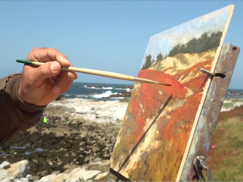 Outdoor Painting workshop in Italy